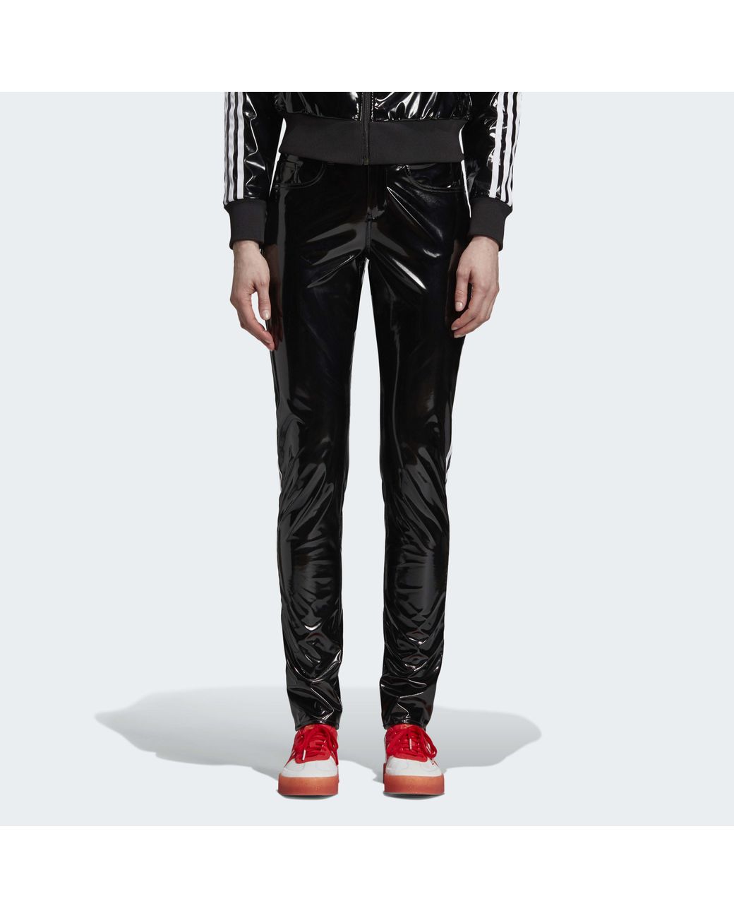 Pantalon de survêtement Fiorucci Vinyl adidas en coloris Noir | Lyst