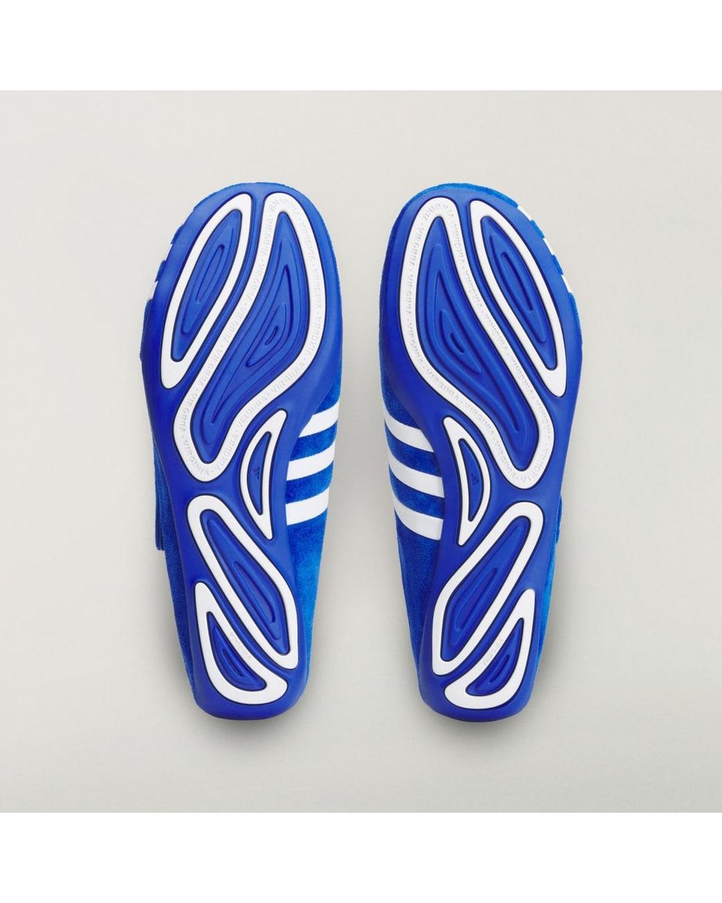 Adidas Blue Pw Vario Flat Earther Trainers