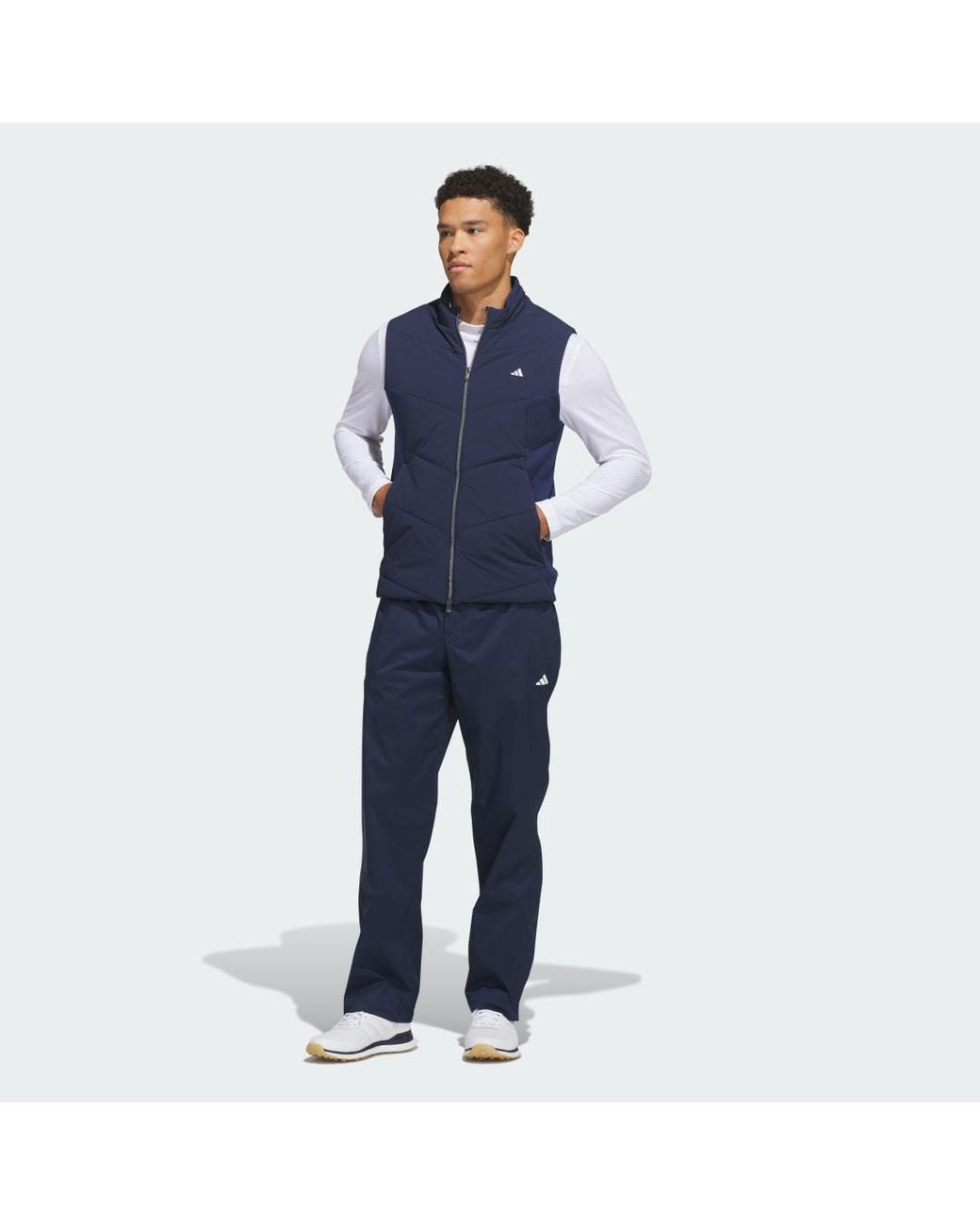 Adidas Blue Ultimate365+ Course Control Quilted Vest for men