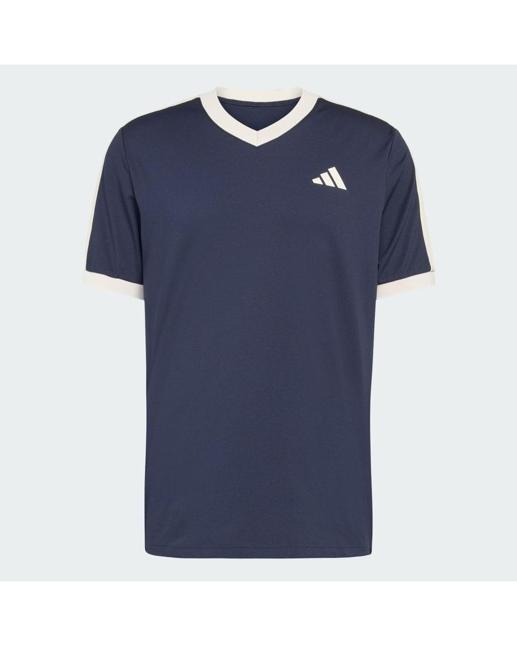 Adidas Blue Tennis Classics T-Shirt for men