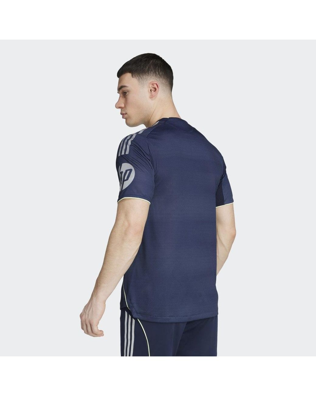 Adidas Blue Real Madrid 25/26 Away Authentic Jersey for men