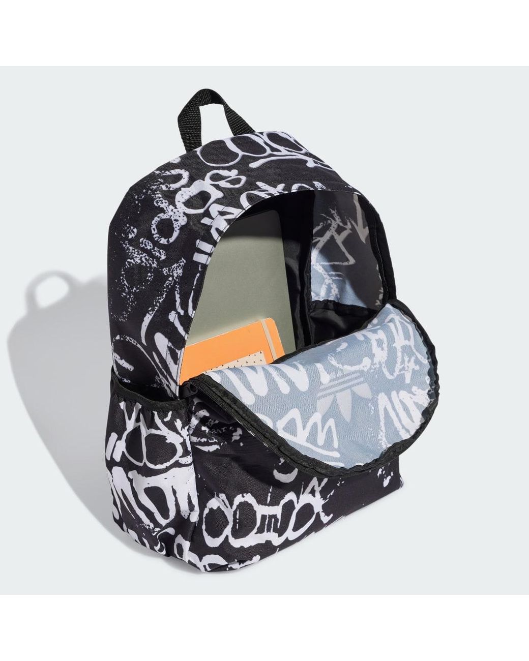 Adidas Black Graphic Classic Backpack