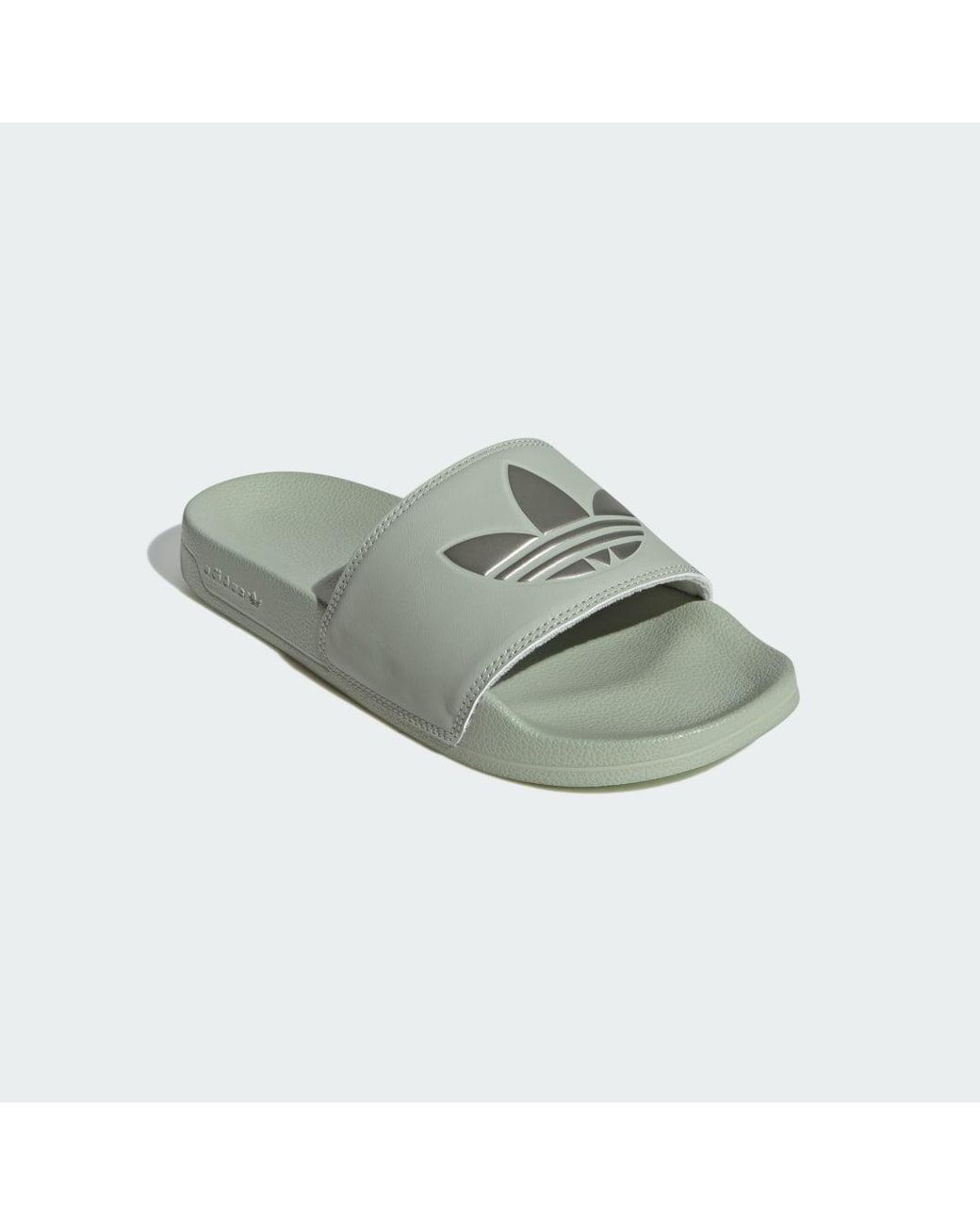 Adidas Green Adilette Lite Slides