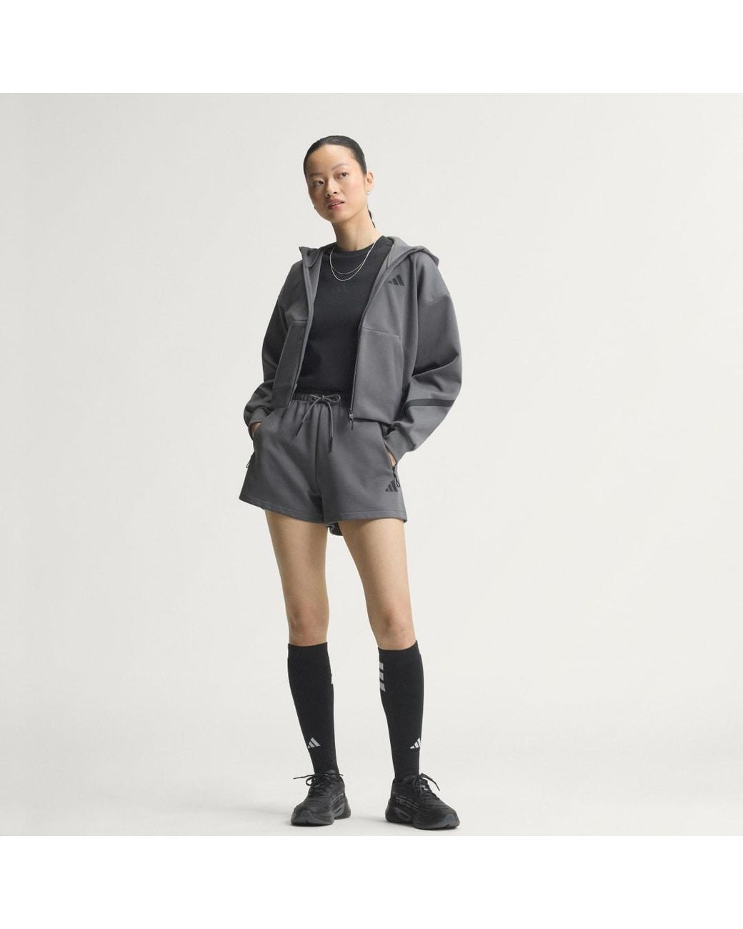 Adidas Gray Z.N.E. Short