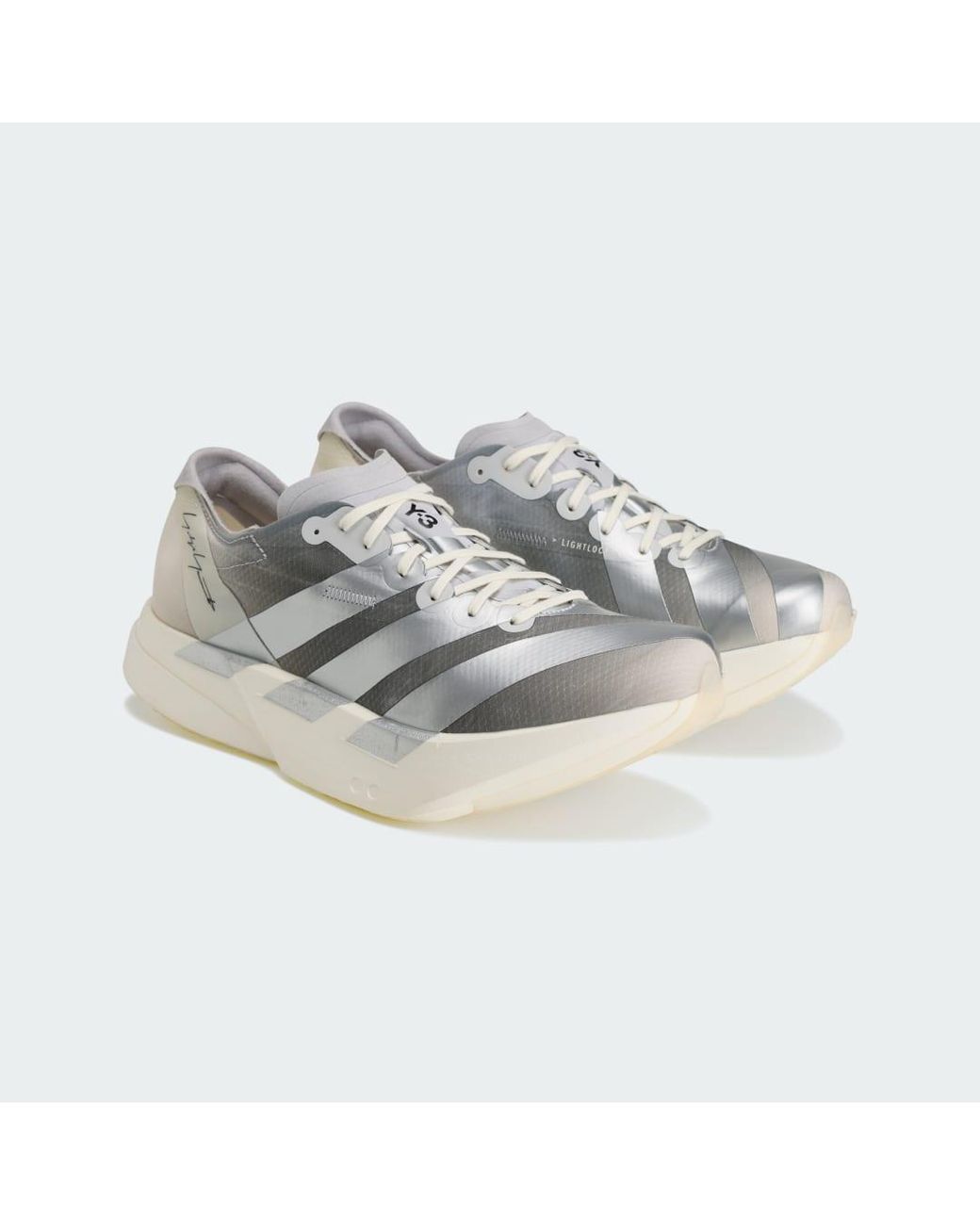 Adidas White Sneakers Adios Pro Textile Trainers for men