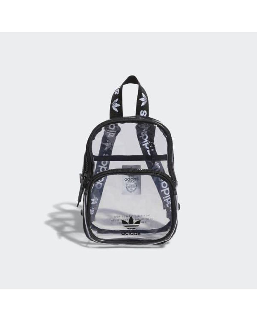 adidas clear mini bag