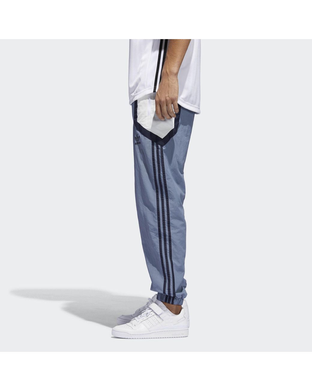 adidas Nova Wind Pants in Blue for Men | Lyst UK