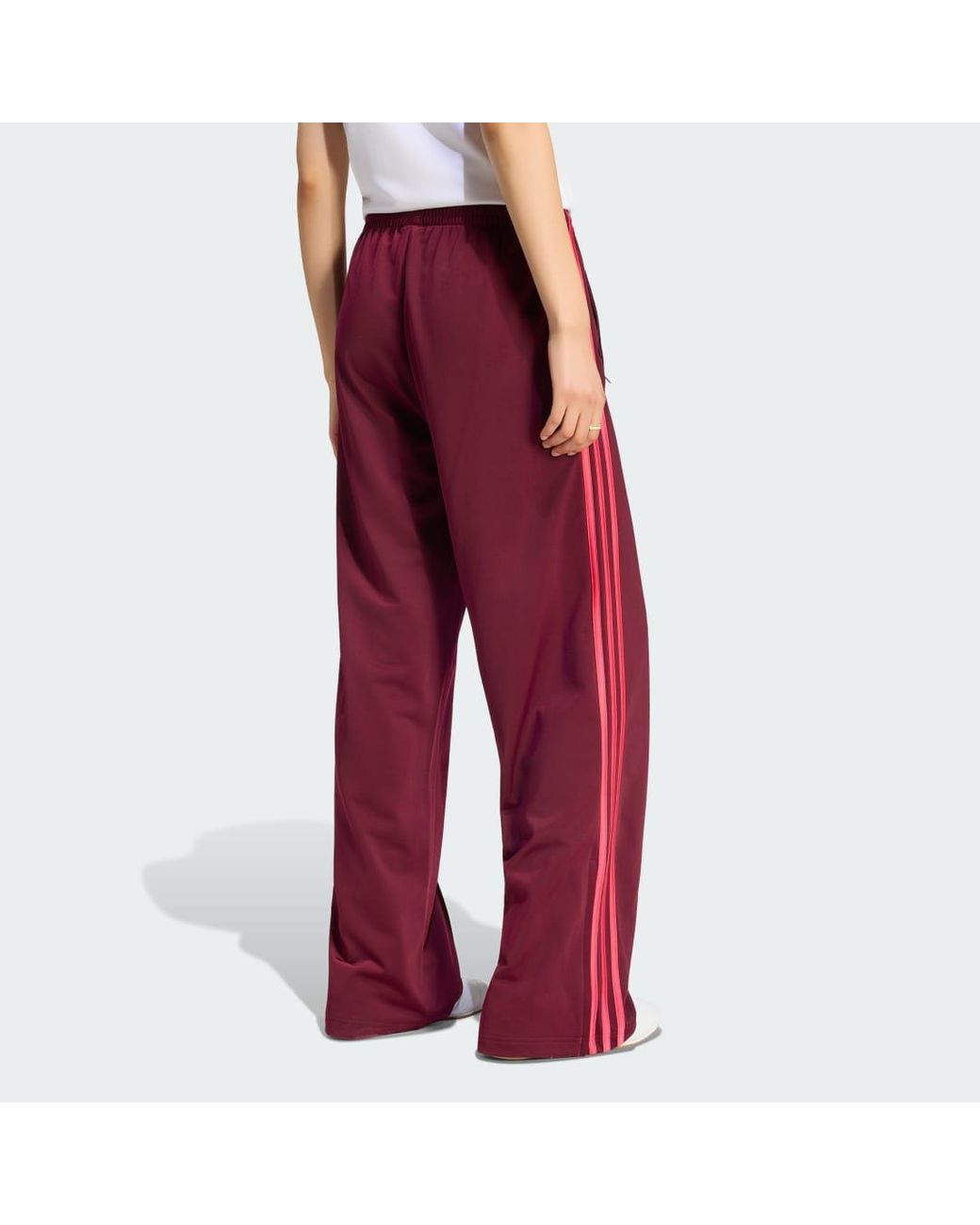 Adidas Originals Red Pants Adidas Firebird Loose Track Tracksuit Bottoms/ Power