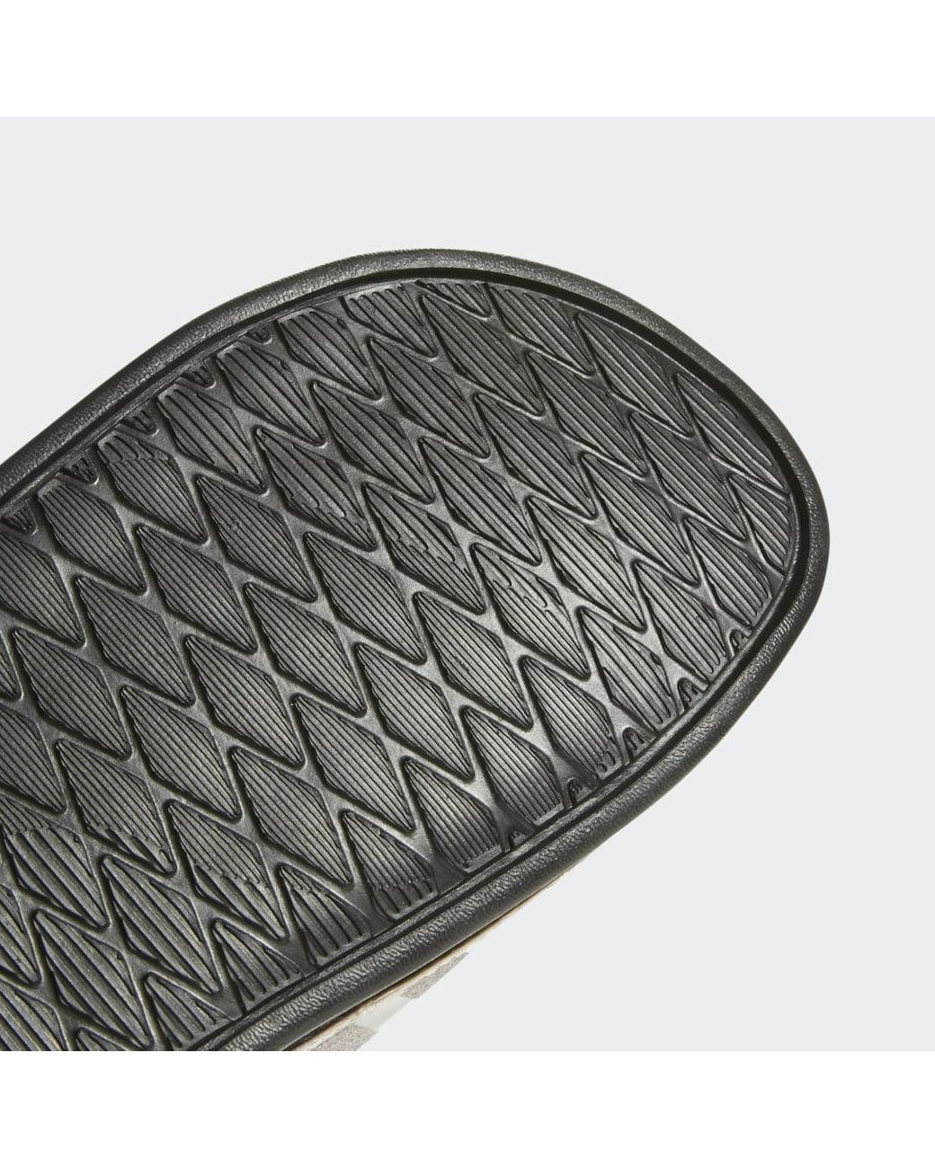 adidas Adilette Cloudfoam Plus Explorer Slipper in Grau | Lyst DE