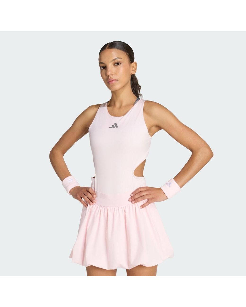 Adidas Pink Tennis Climacool Bodysuit Pro