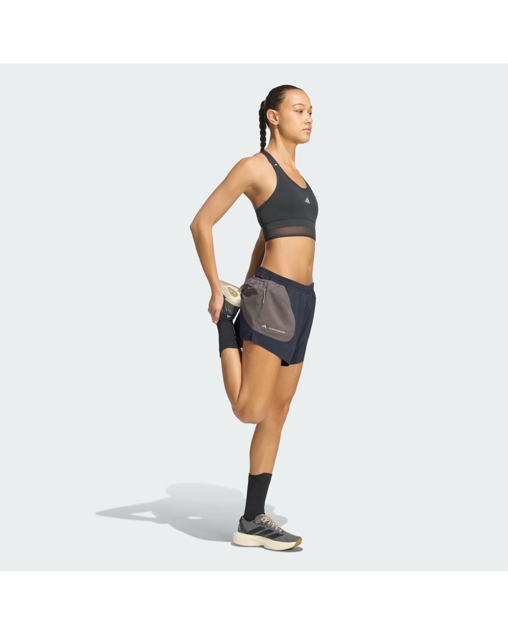 Adidas Gray Running X Hermanos Koumori Shorts