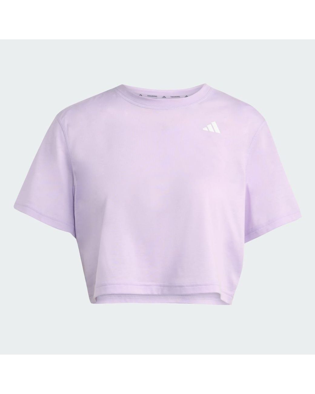 Camiseta De Entrenamiento Train Essentials Boxy Adidas Originals de color Purple