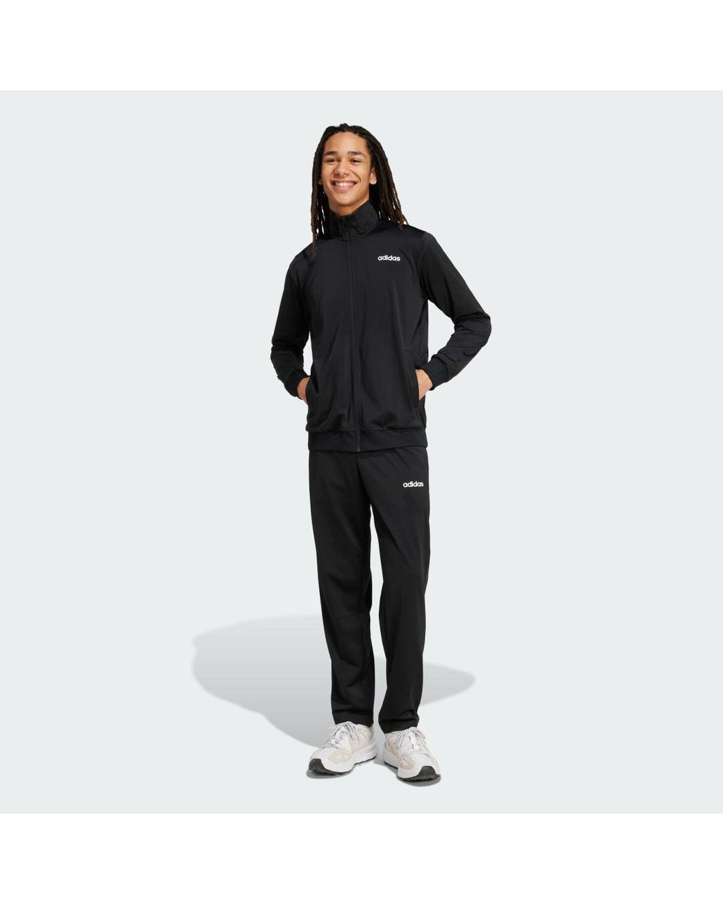 Adidas Black Linear Track Suit for men