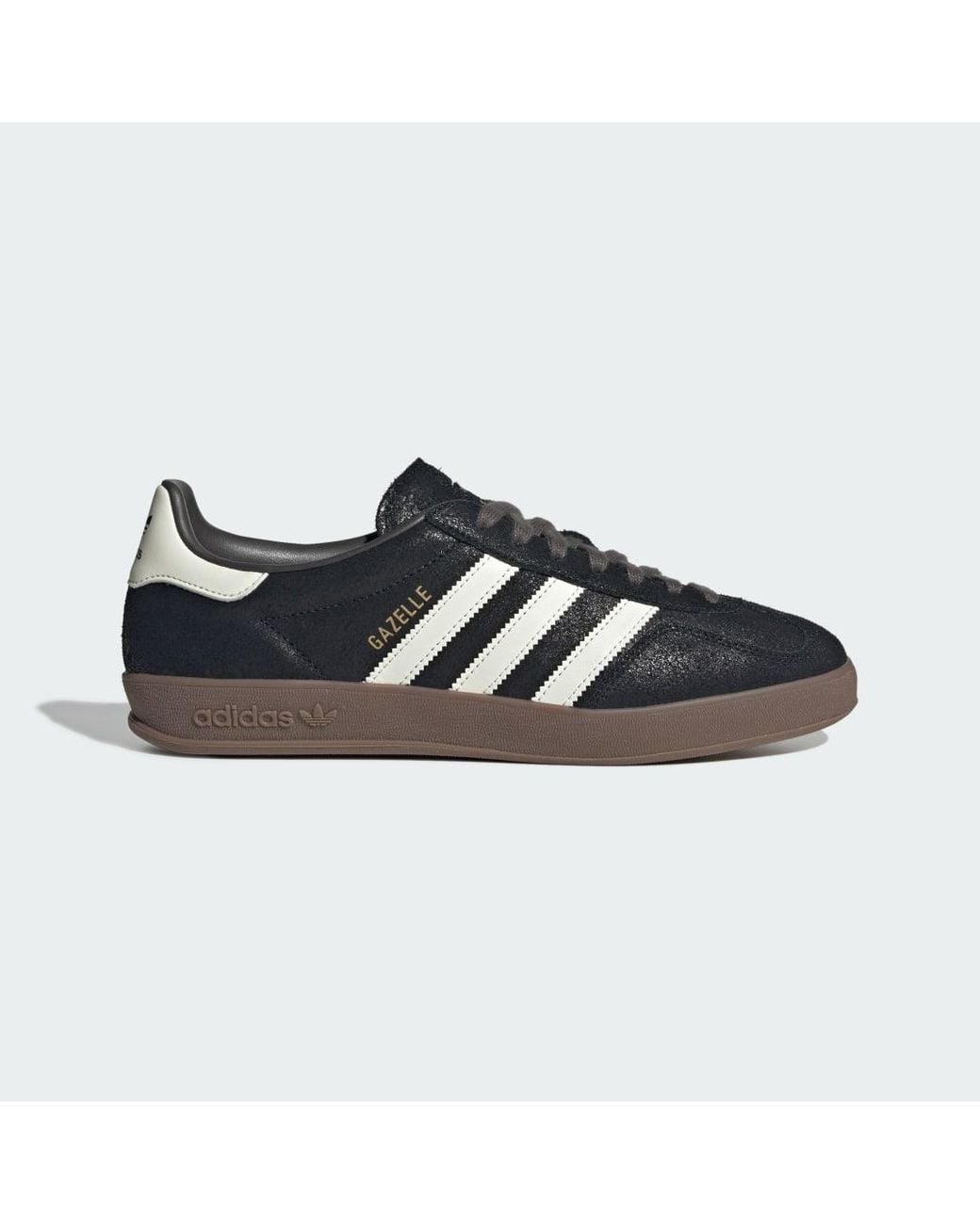 Adidas Black Gazelle Indoor Shoes for men