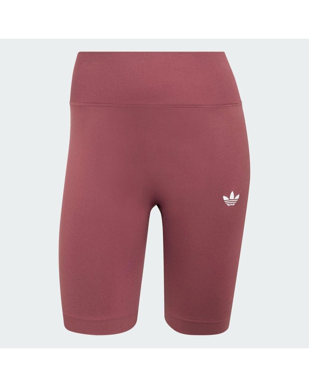 Adidas Pink Essentials Seamless Shorts 5 Inch