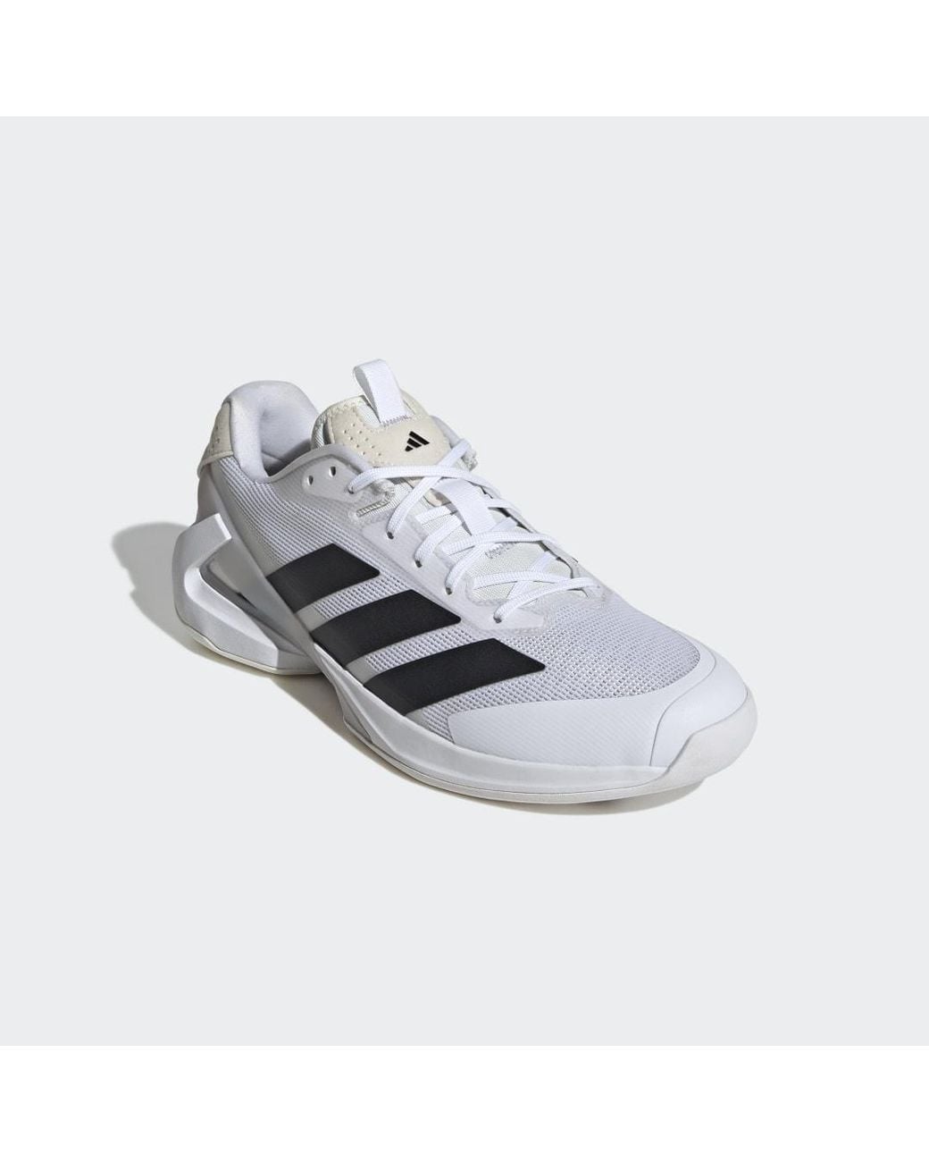 Adidas White Adizero Ubersonic 5 Tennis Shoes for men