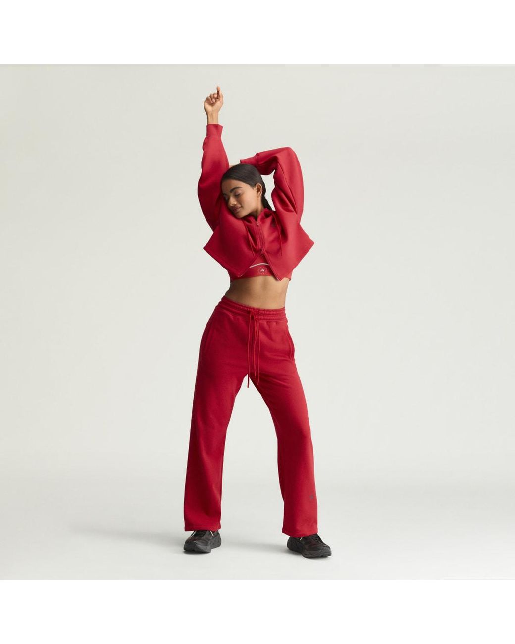 Adidas Red By Stella Mccartney Straight Leg Joggers