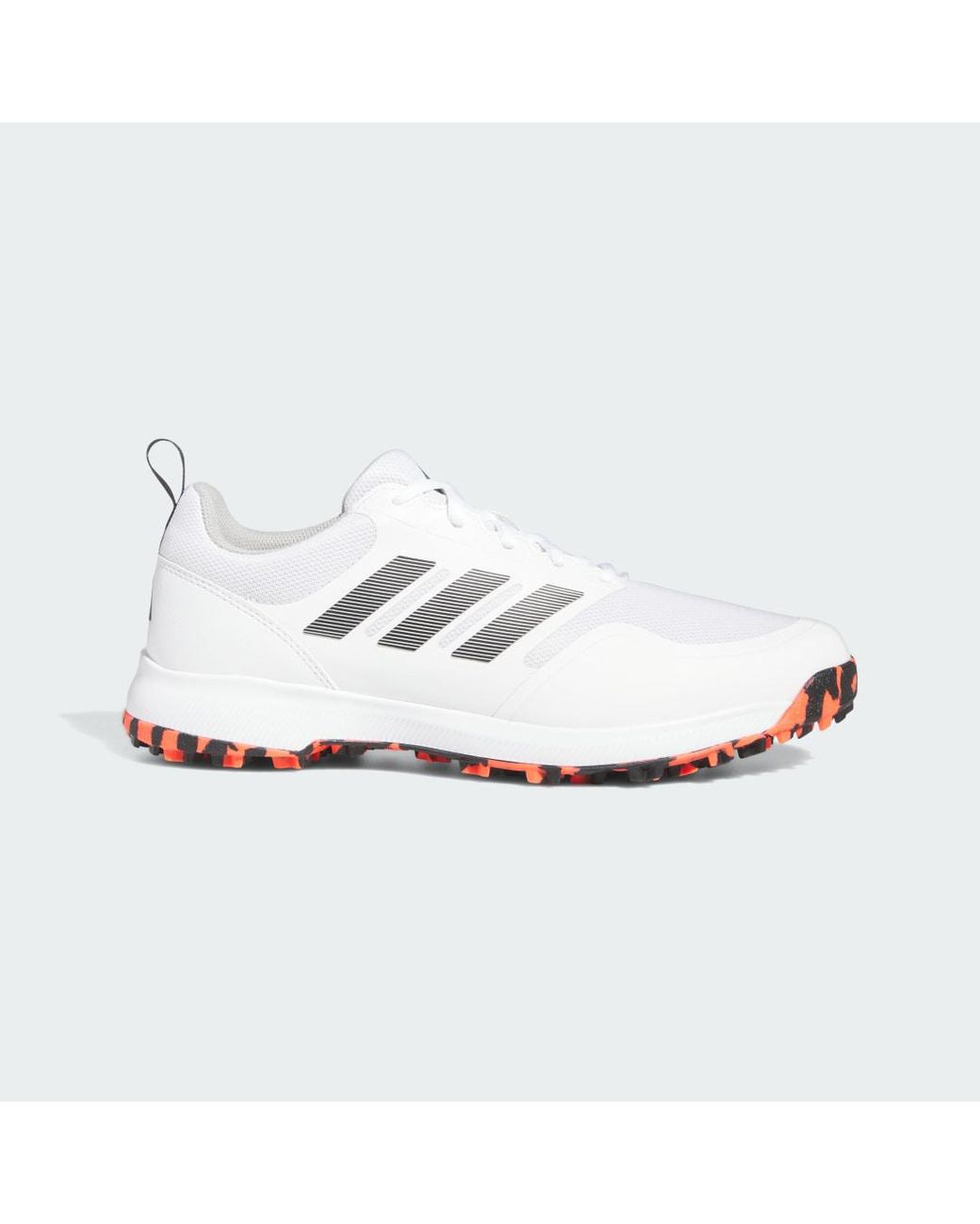 Adidas White Tech Response Sl 3.0 Wide Golf Shoes for men