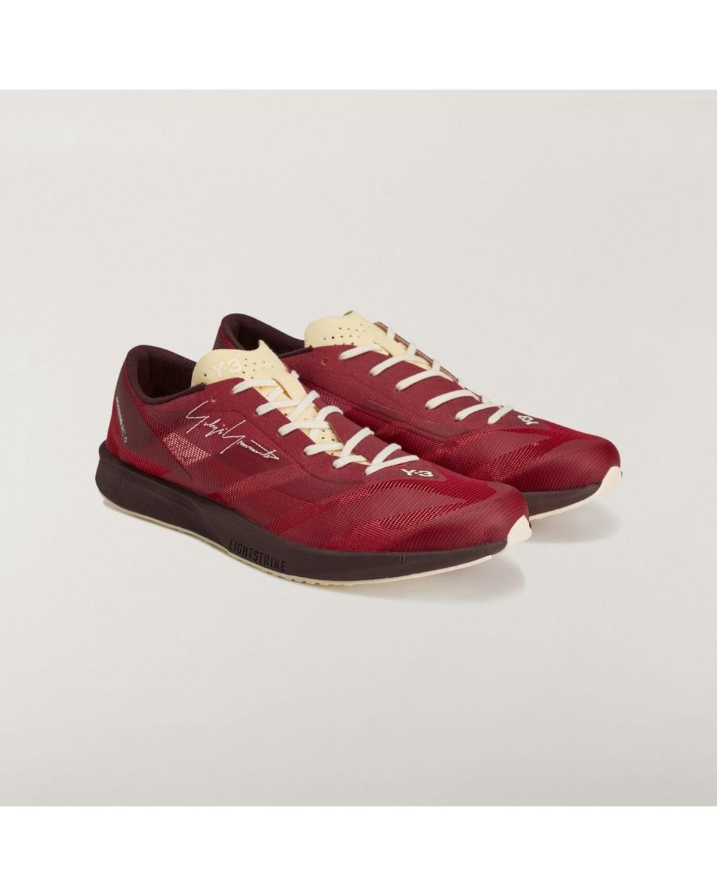 Adidas Red Y-3 Adizero Rc6 Trainers