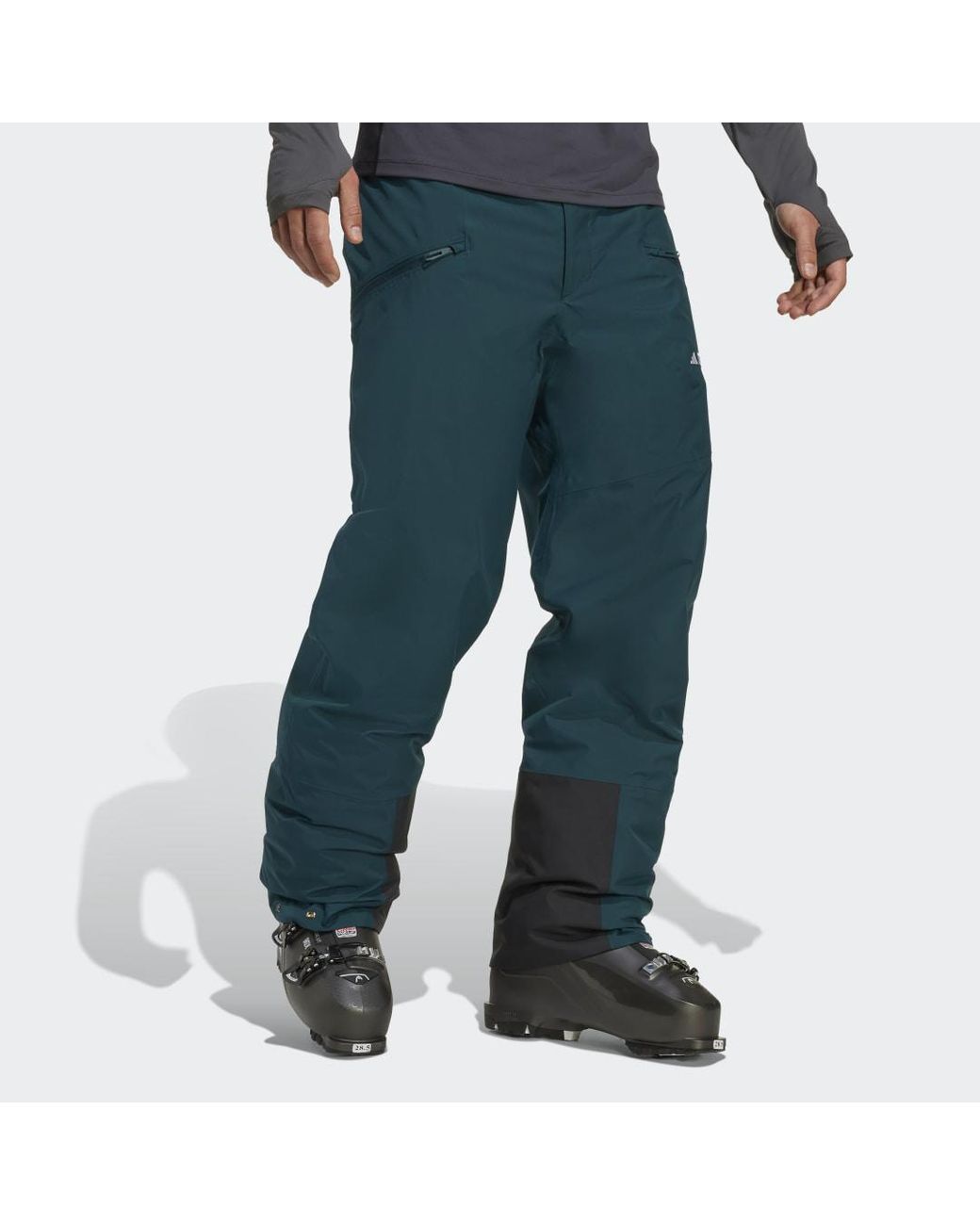 Adidas Blue Terrex Multi 2 Layer Climaproof Insulated Tracksuit Bottoms for men
