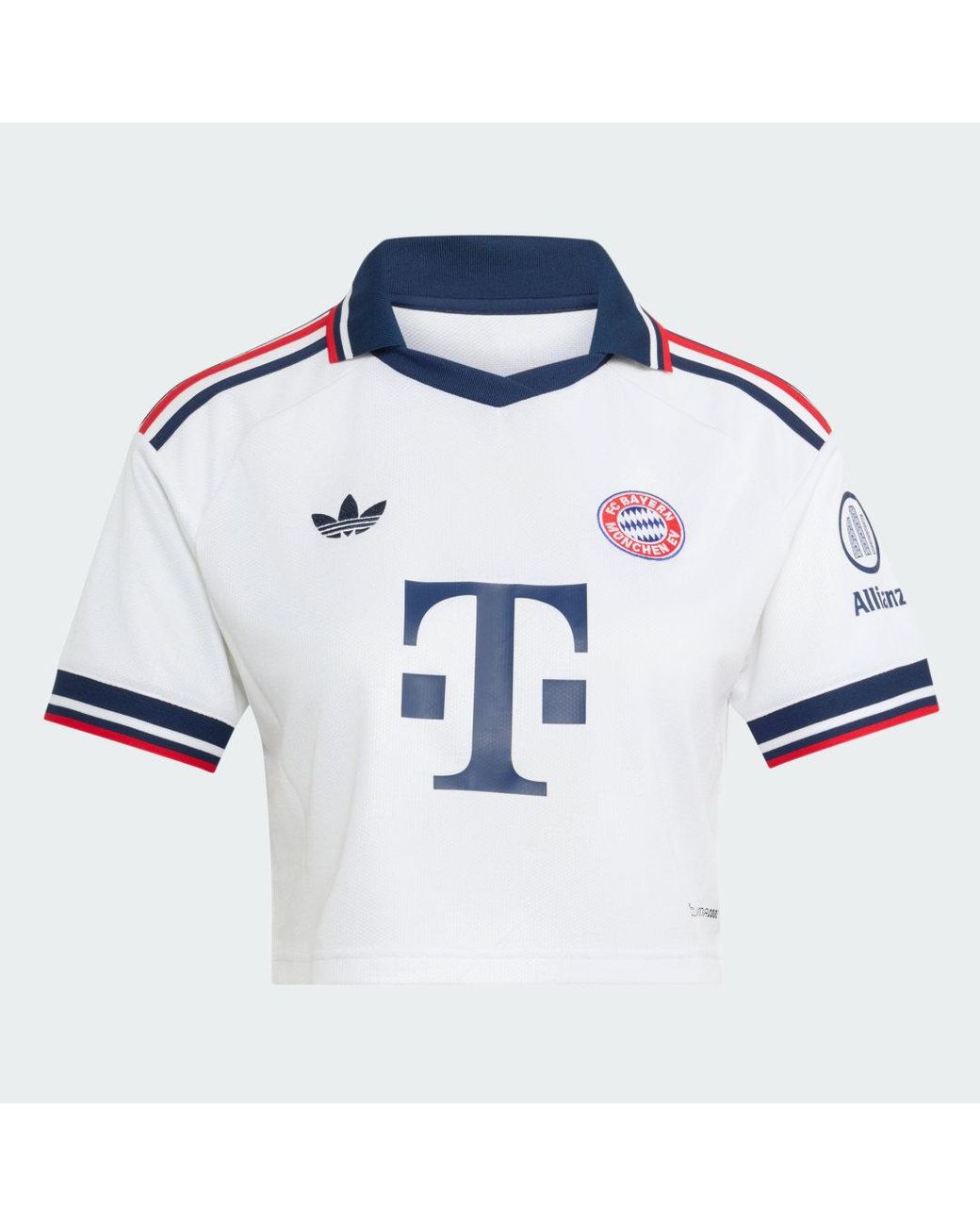 Adidas Blue Fc Bayern 26/27 Away Cropped Jersey