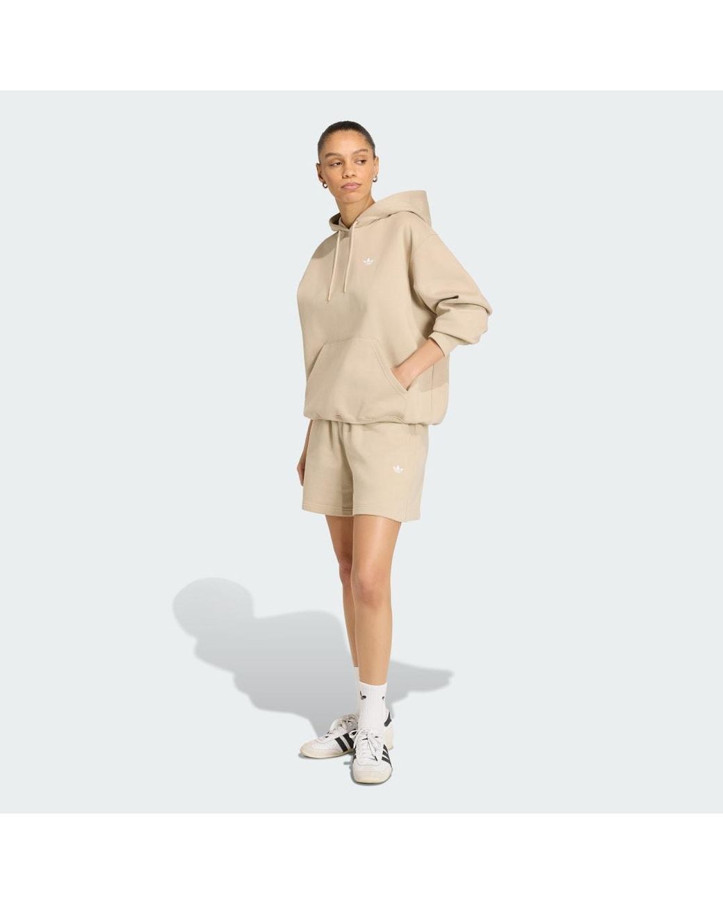 Adidas Natural Essentials Oversized Fleece Hoodie