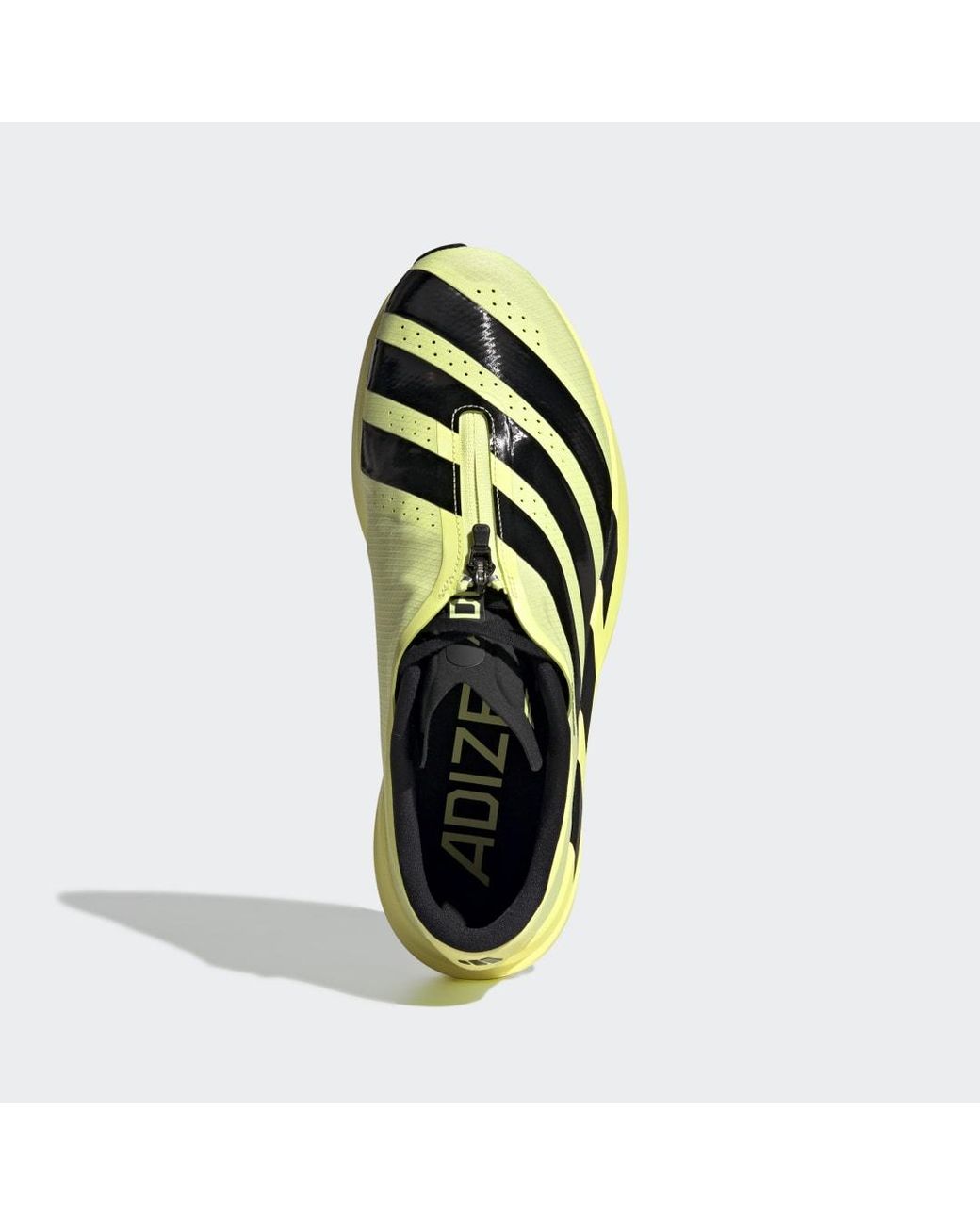 Adidas Green Adizero Evo Sl Zip Lightstrikepro Running Shoes for men