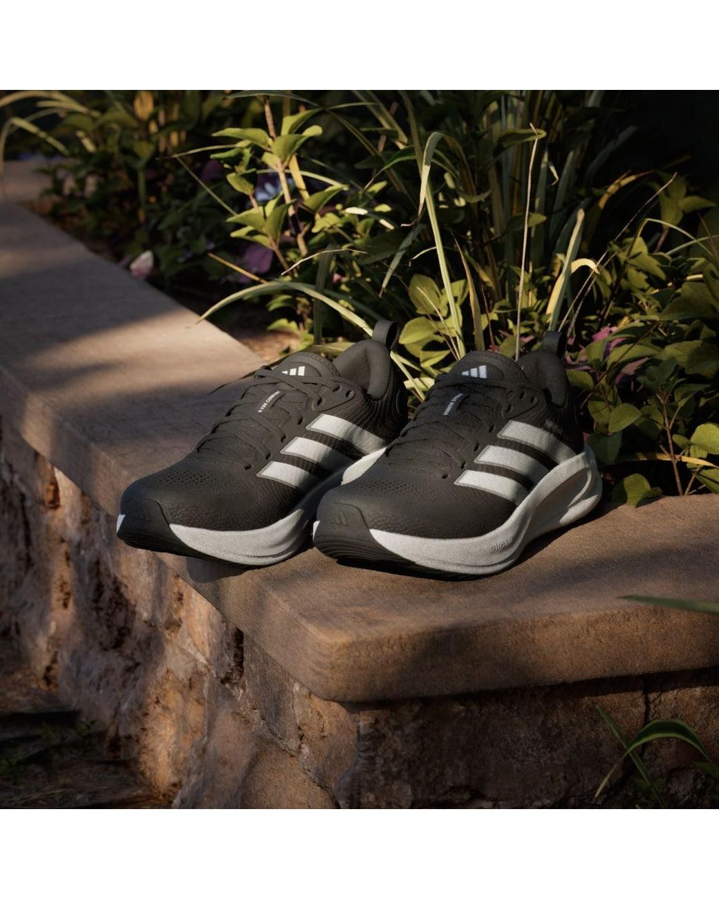 Supernova Ease 2 Uomo di Adidas in Black da Uomo