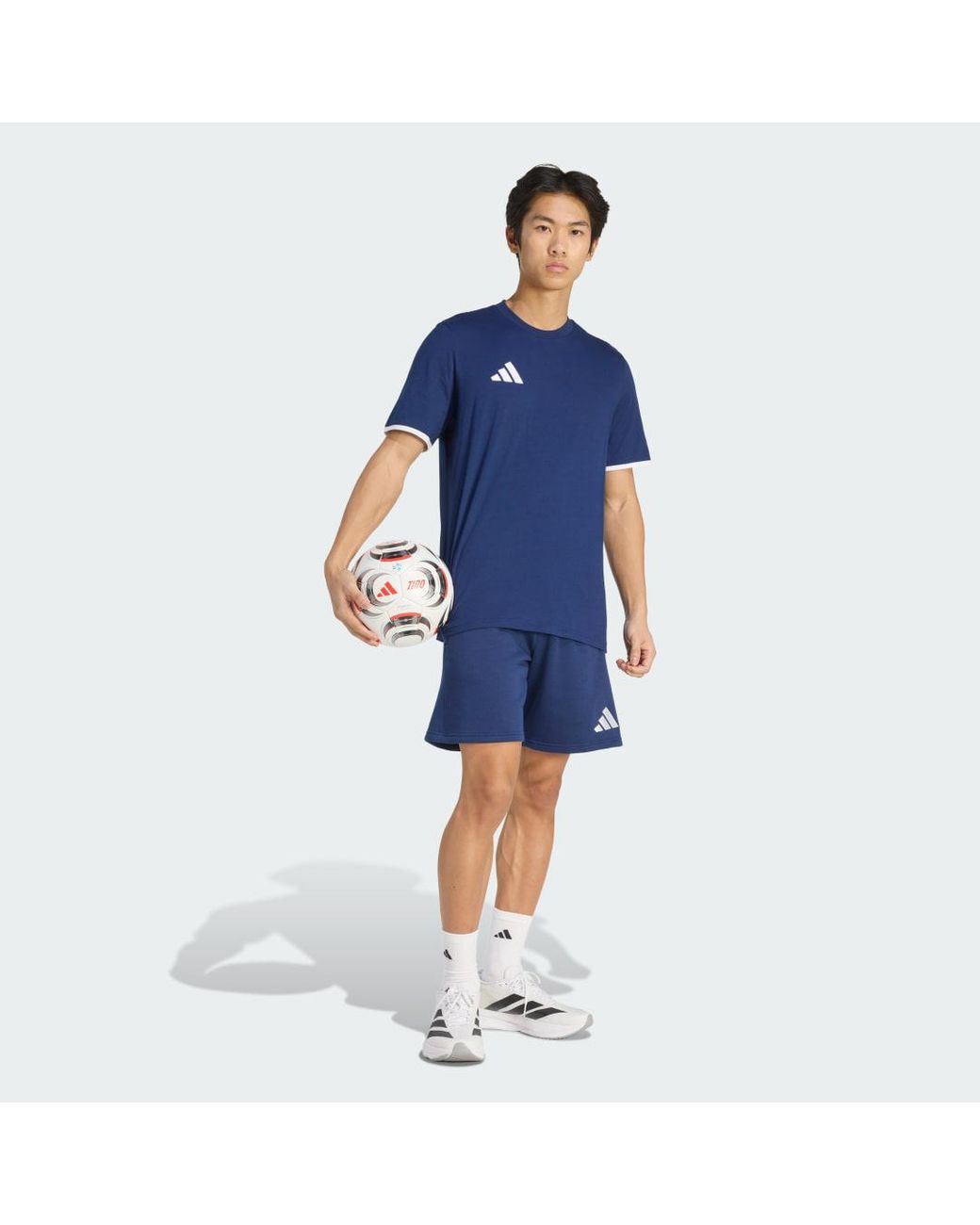 Adidas Blue Entrada26 T-Shirt for men