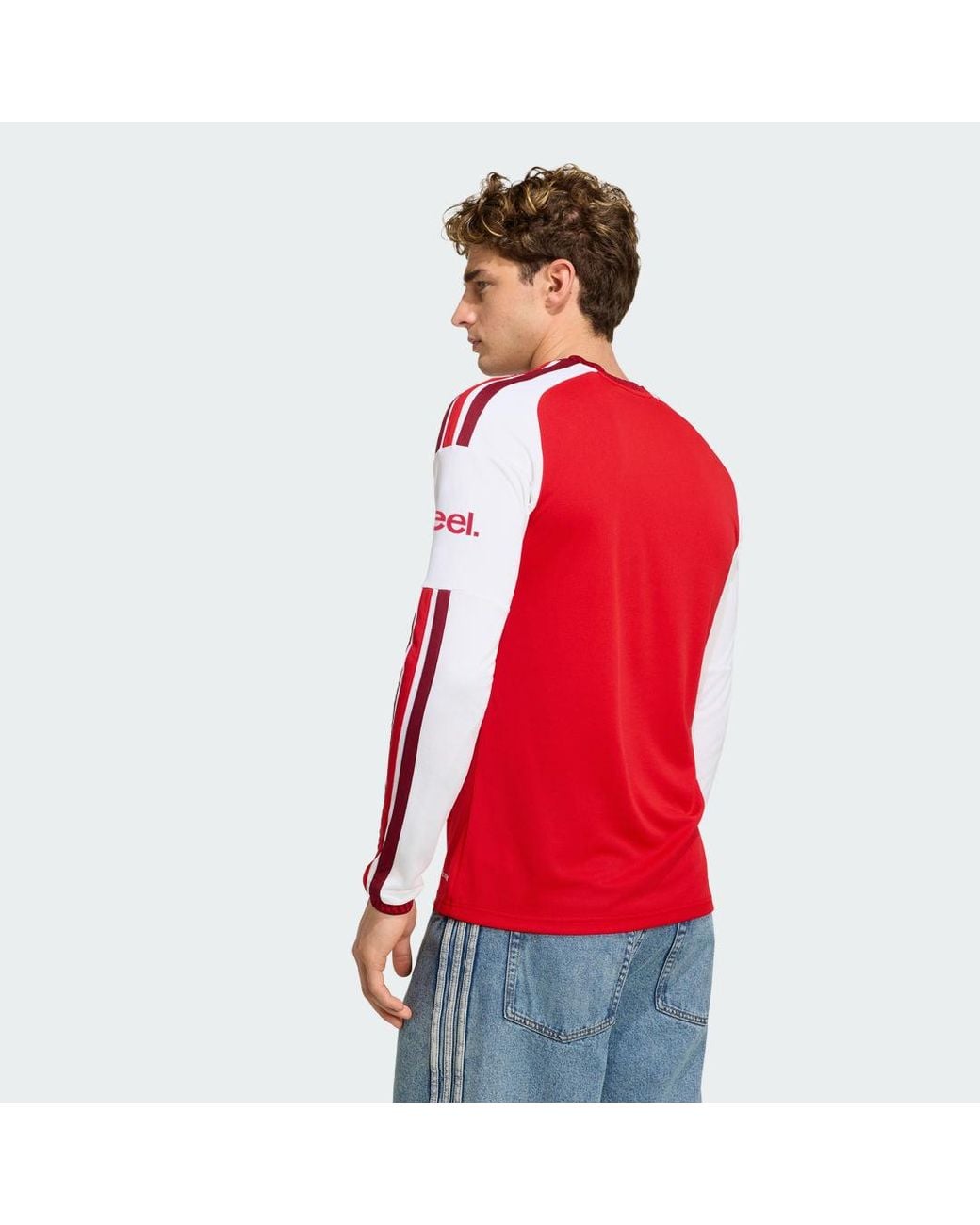 Adidas Red Arsenal Fc 26/27 Home Long Sleeve Jersey for men