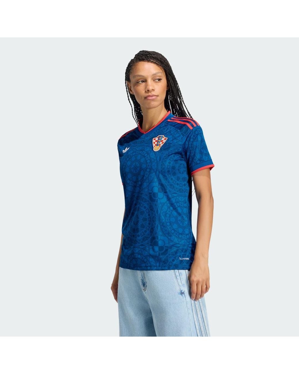 Adidas Blue Croatia 26 Away Jersey