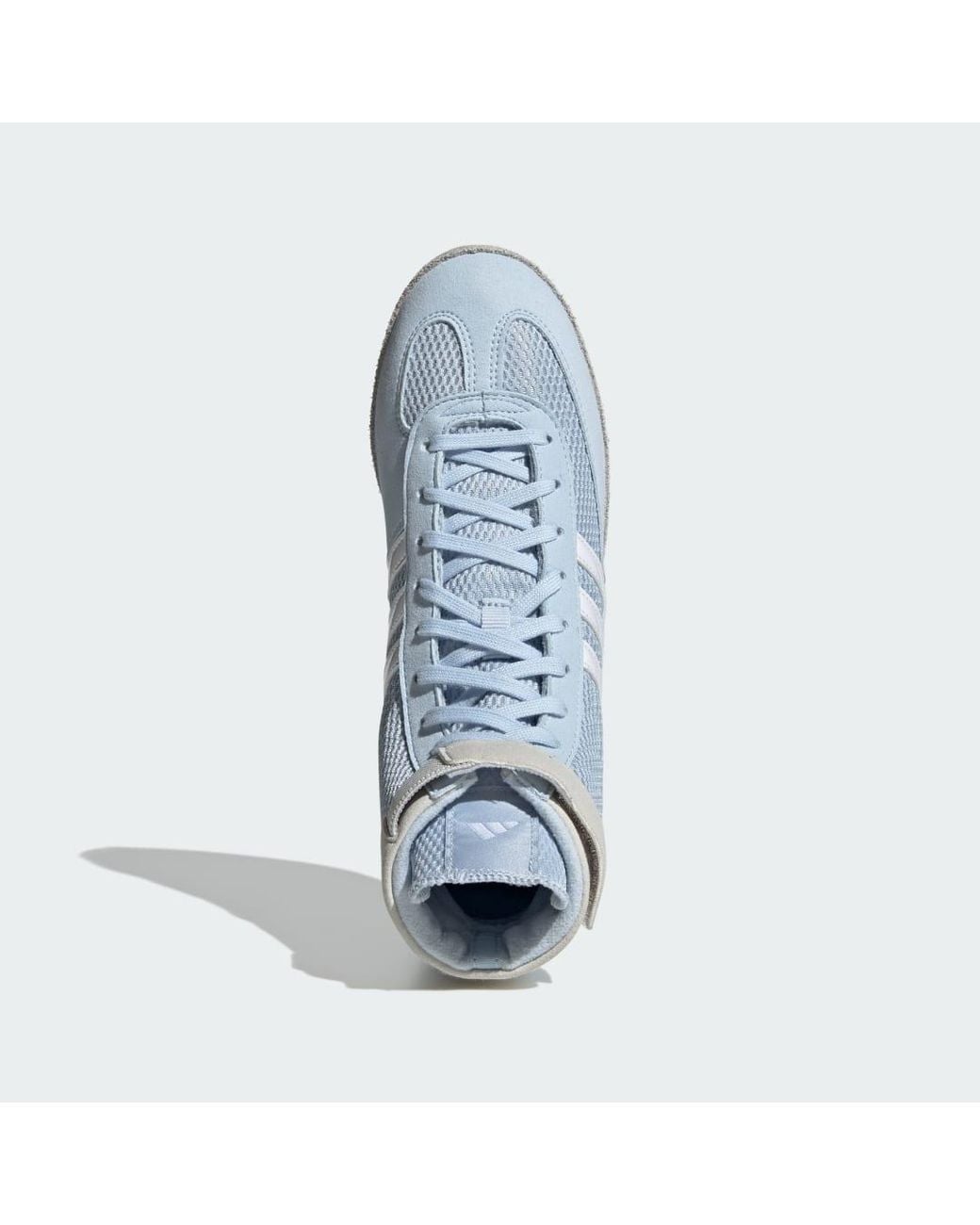 Adidas Blue Combat Speed 4 Wrestling Boots