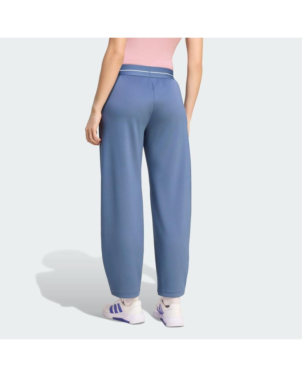 Adidas Blue Hyperglam Barrel Pants