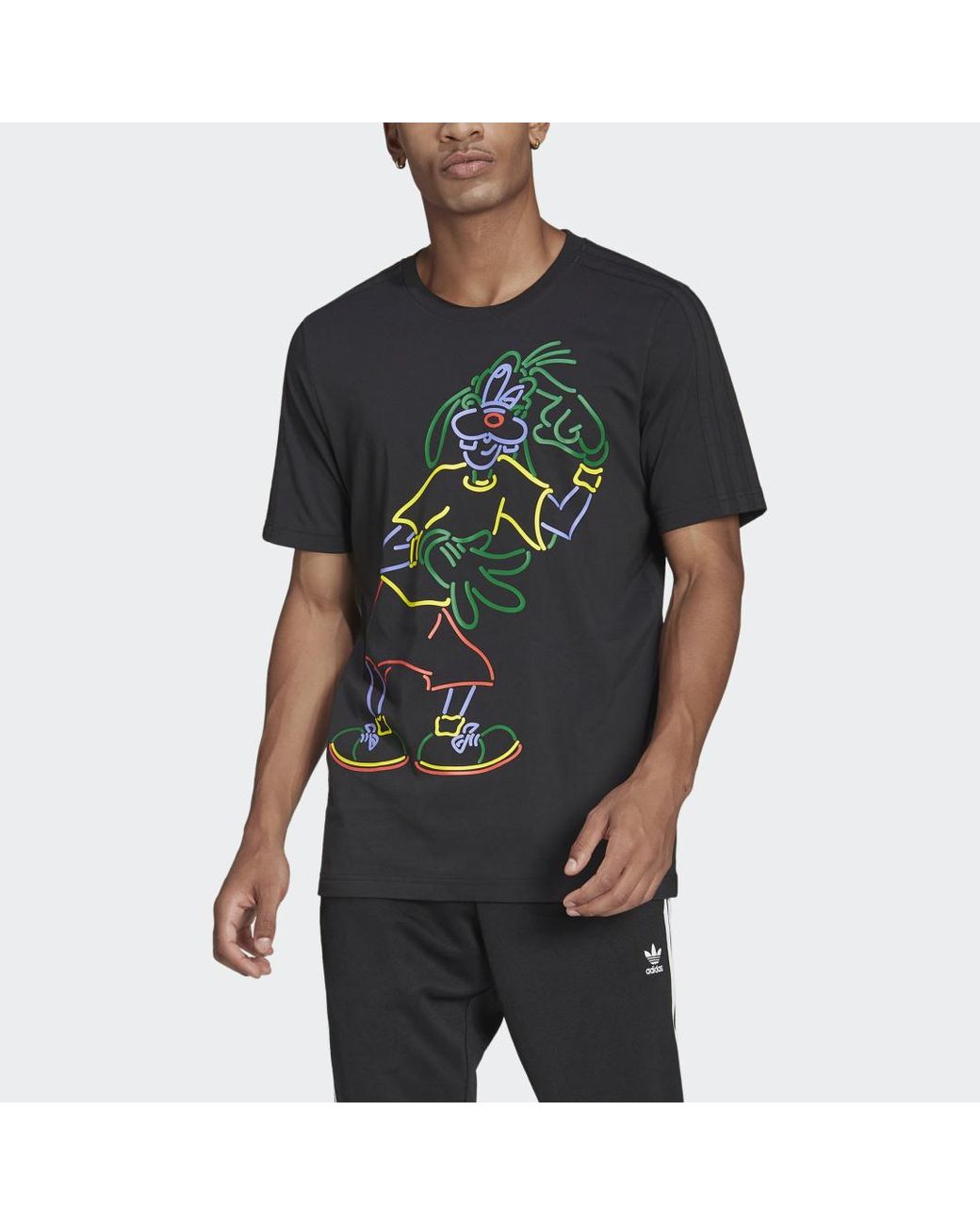 goofy adidas t shirt