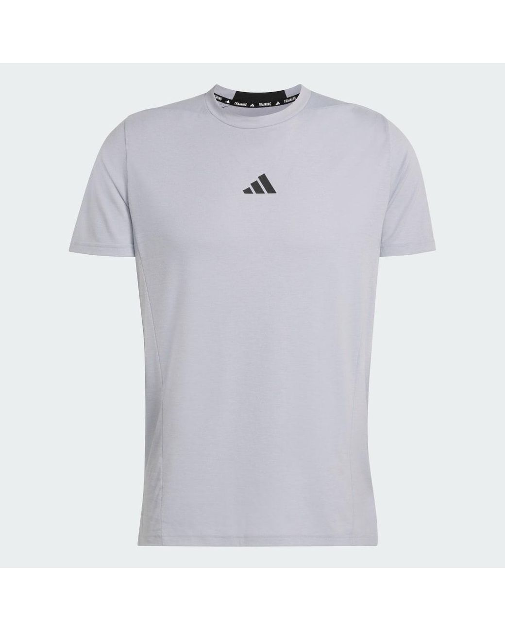 Adidas Blue Designed For Training Workout Tee for men