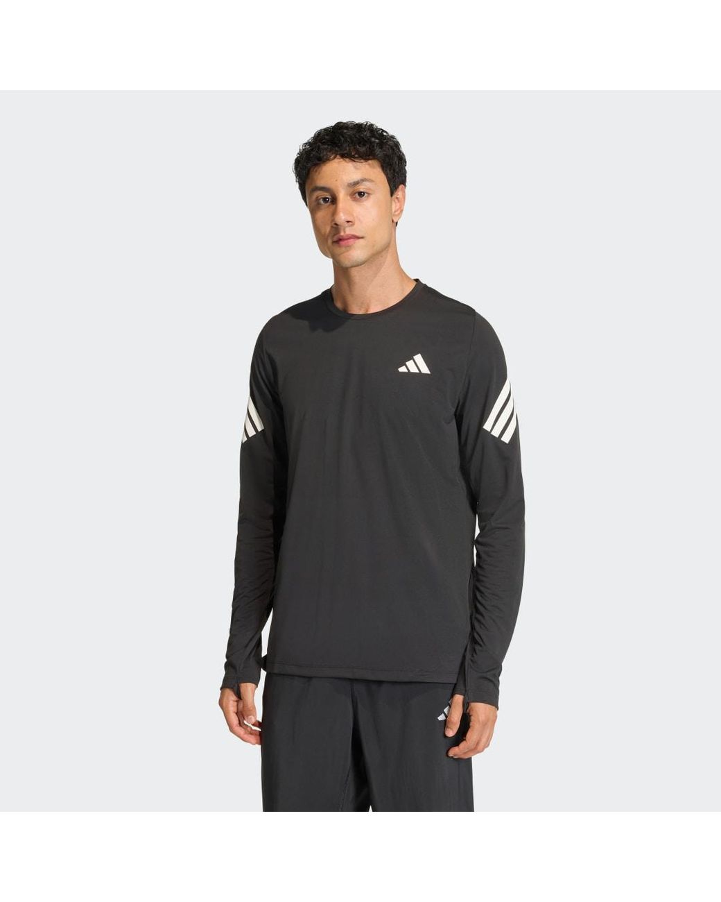 Adidas Black Adi365 Iconic/ Running Longsleeve for men