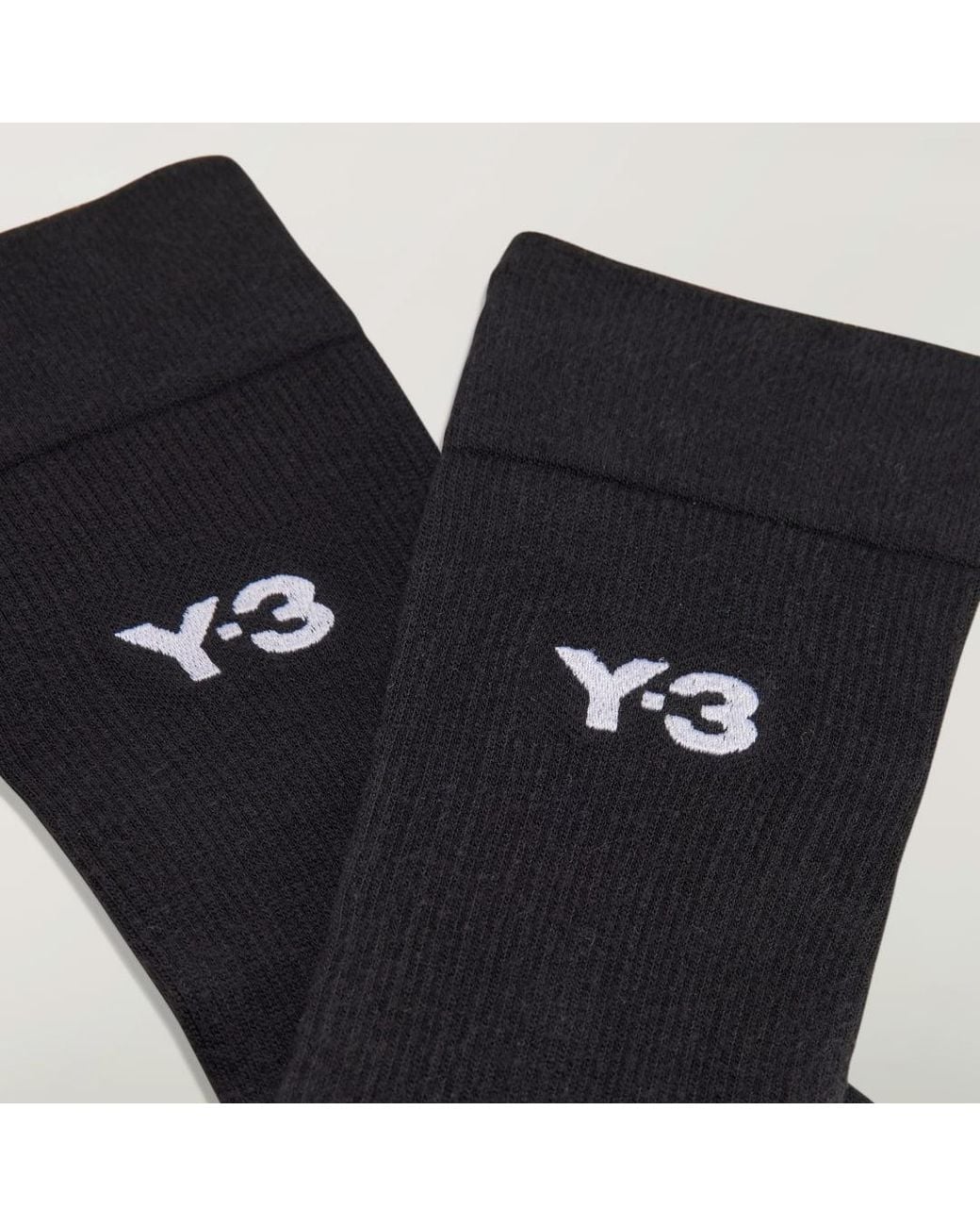 Adidas Blue Y-3 Classic Crew Socks