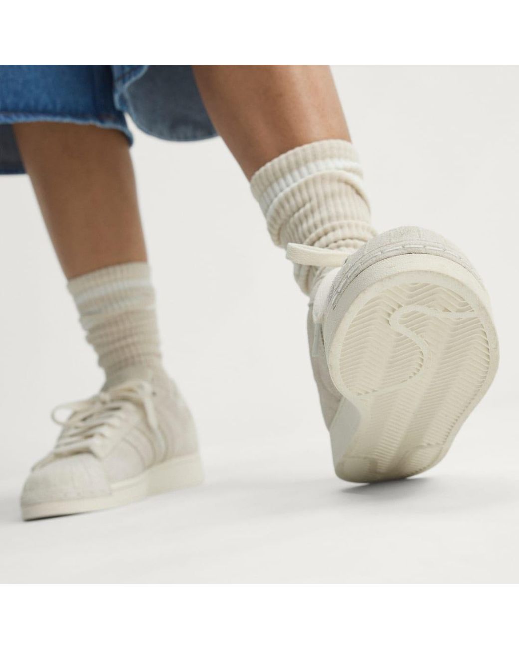 Adidas White Superstar Ii Shoes