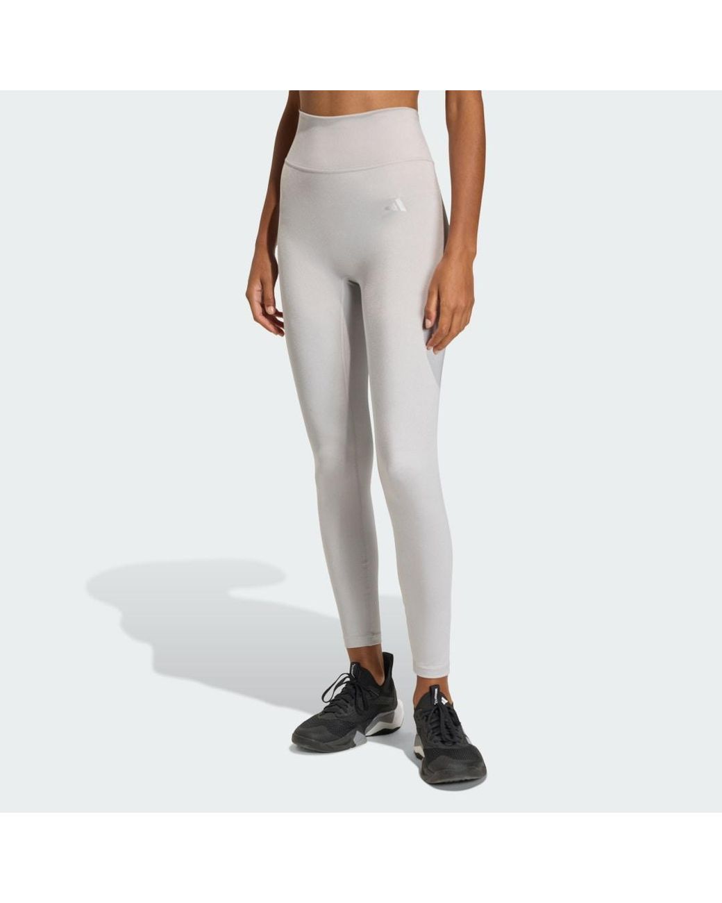 Adidas Multicolor Optime Essentials Workout Shine 7/8 Leggings