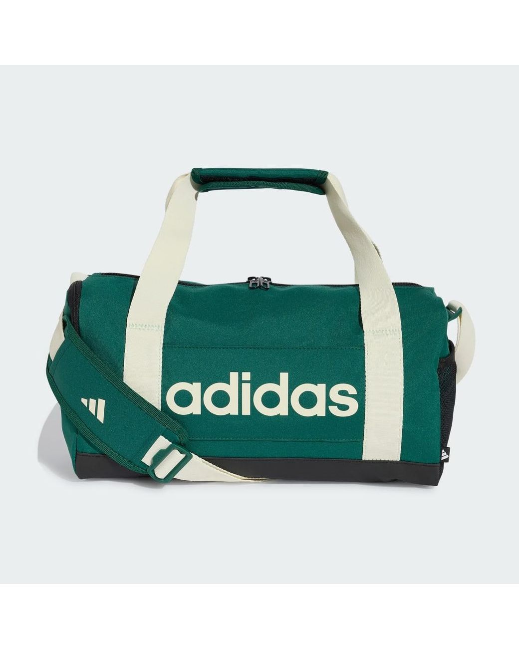 Adidas Green Linear Duffel Bag Extra Small