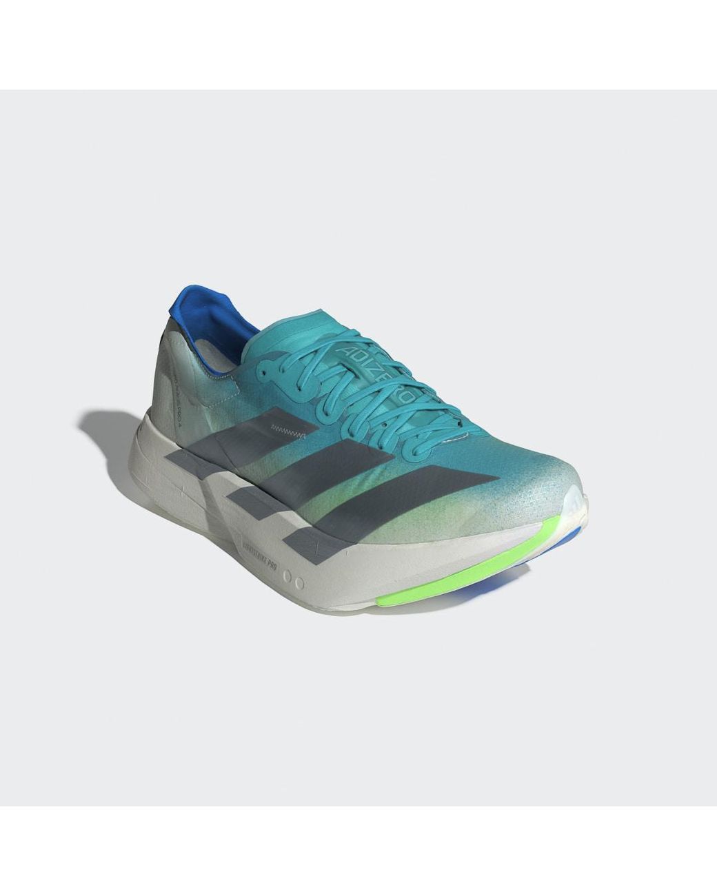 Adidas Blue Adizero Adios Pro 4 Shoes for men
