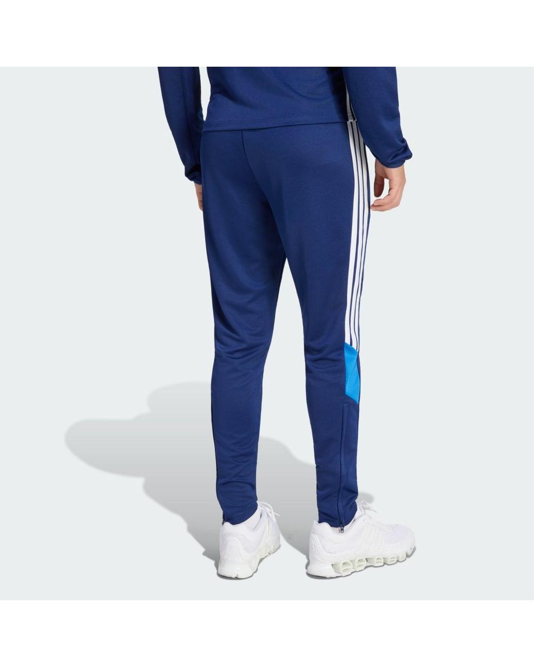 Adidas Blue Tiro 26 Essentials Training Tracksuit Bottoms for men