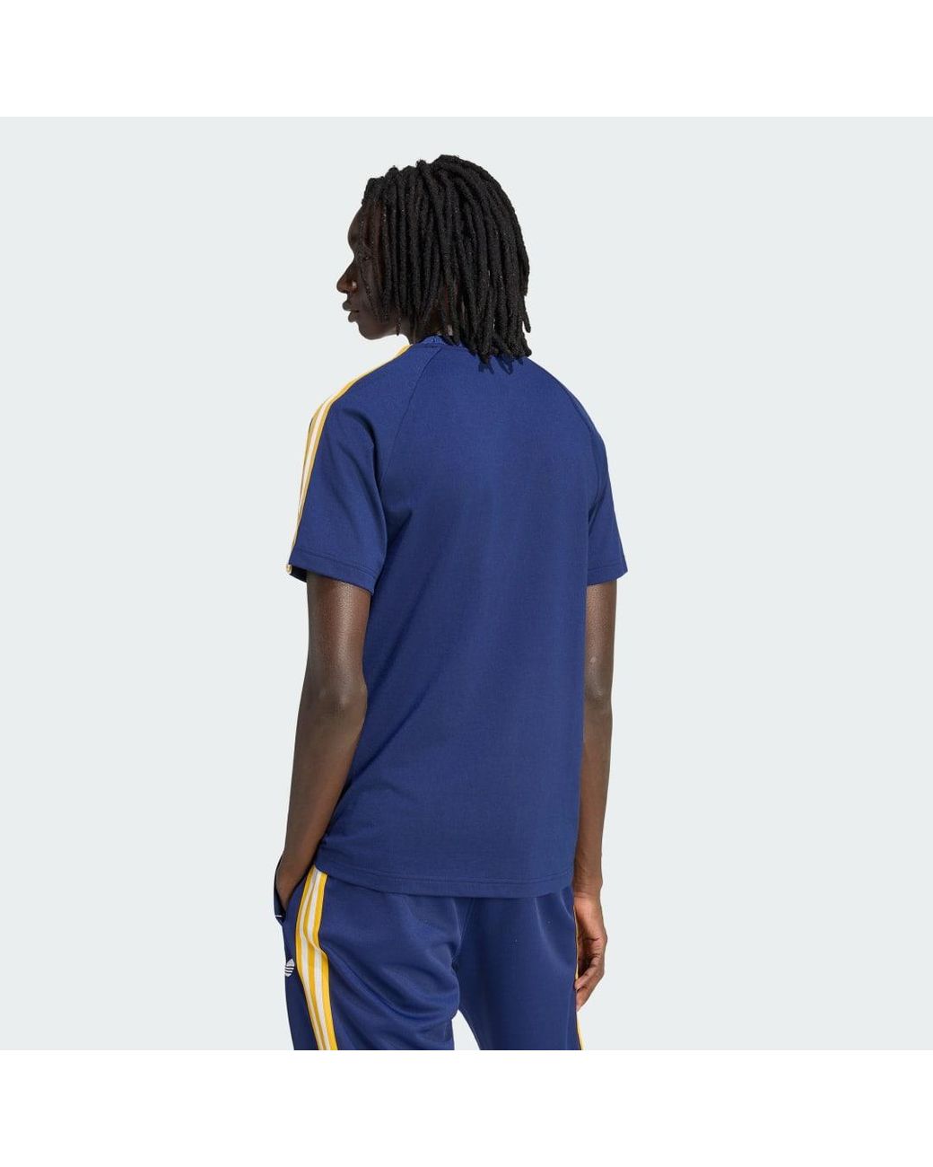 Adidas Blue Real Madrid Originals T-Shirt for men