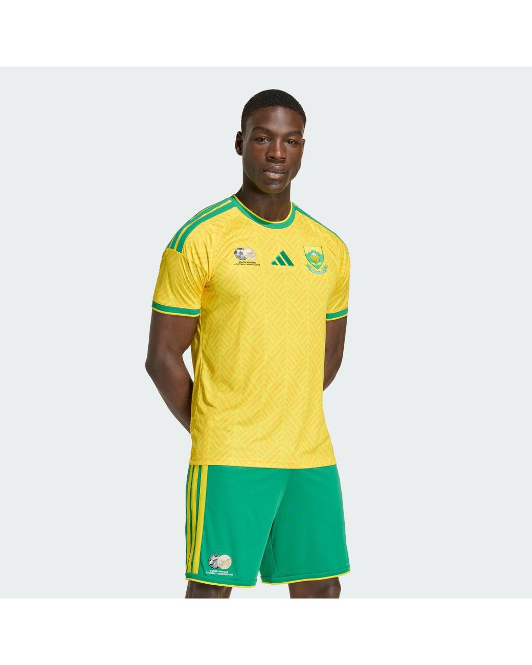 Adidas Yellow South Africa 26 Home Jersey for men