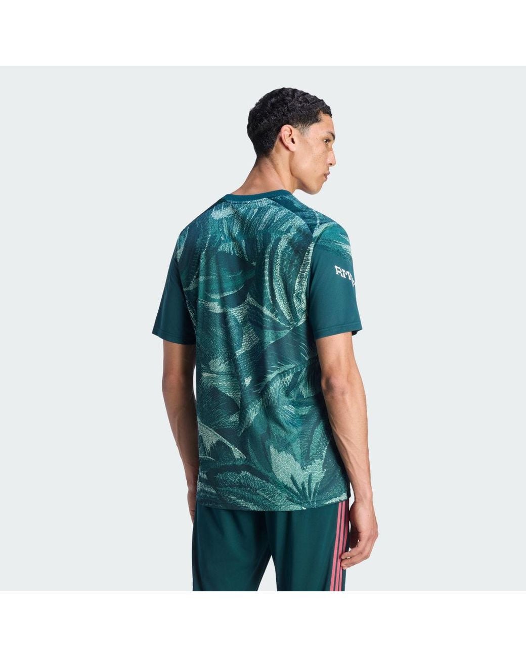 Adidas Green Real Madrid 26/27 Pre-Match Jersey for men