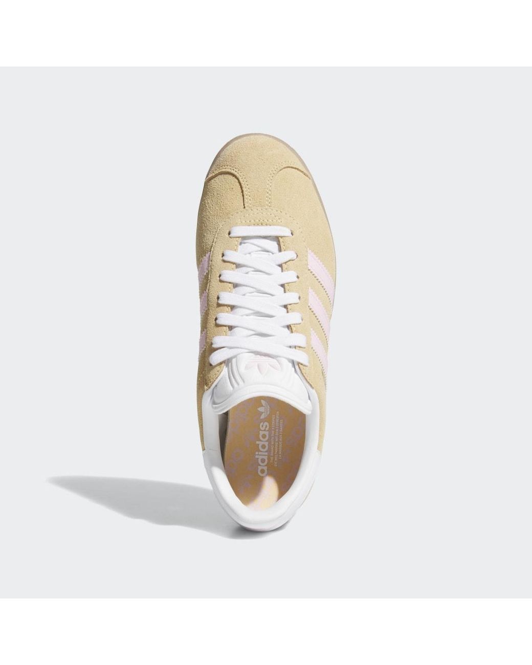 Adidas Originals Natural Gazelle Spikeless Golf Shoes