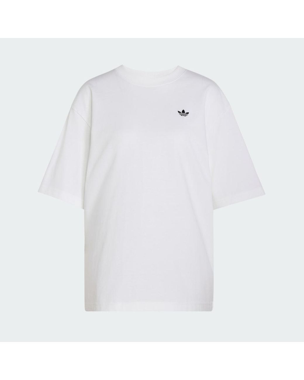 Adidas White Essentials Boyfriend T-Shirt