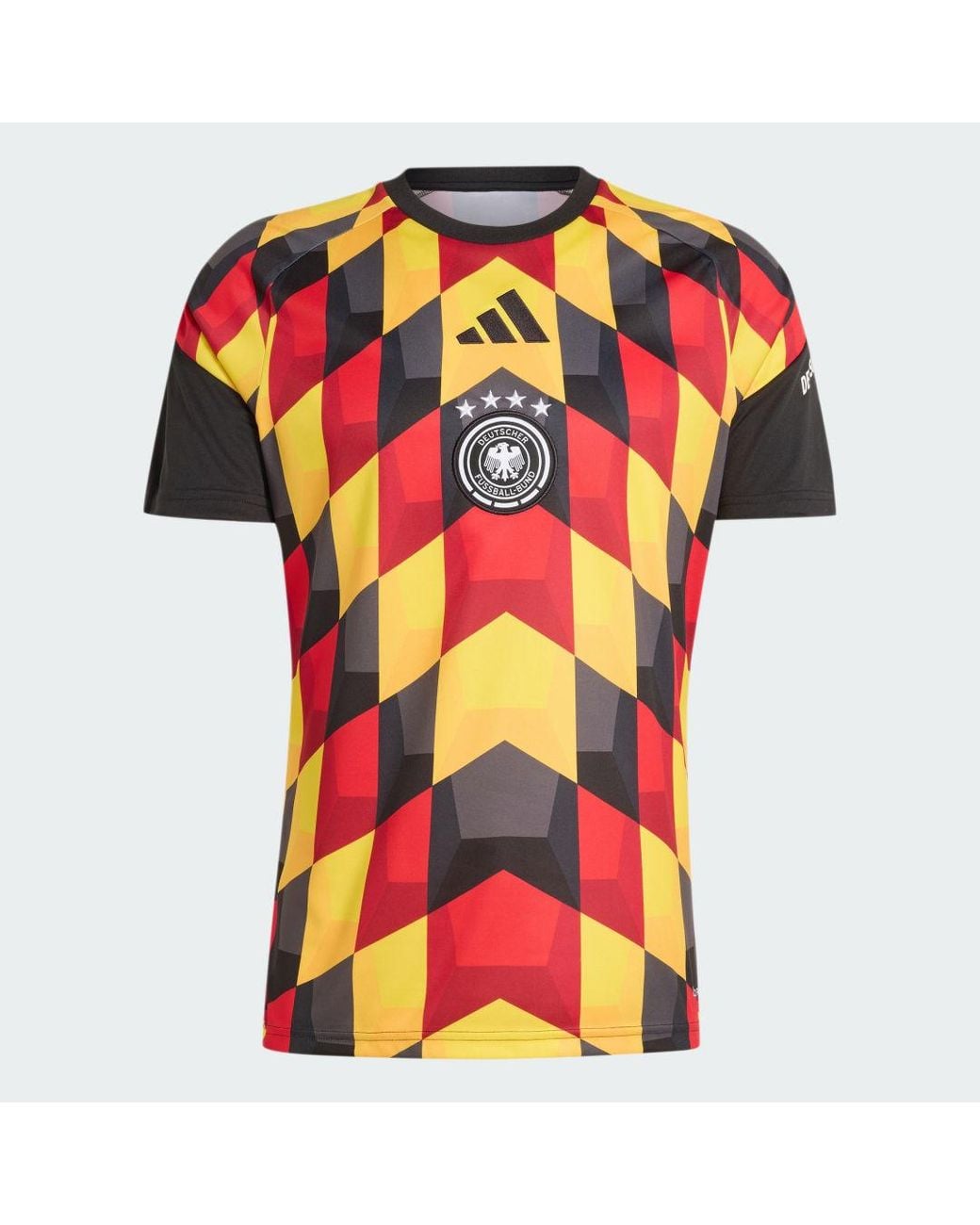 Adidas Red Germany National Team 2026 Pre-Match Top for men