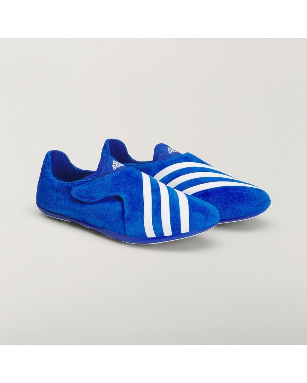 Adidas Blue Pw Vario Flat Earther Trainers