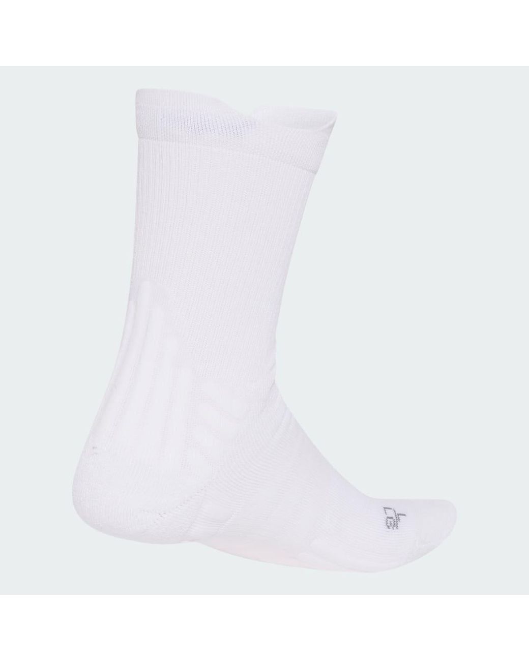Adidas White Tennis Crew Socks Cushioned 1 Pair Pack